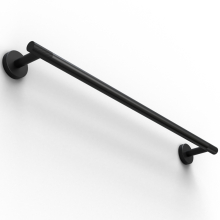 Origins Living Turner 600mm Black Towel Rail