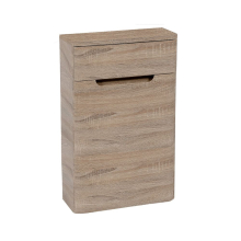 Merchtem 500mm Matt Reed White Floor Standing Toilet Unit