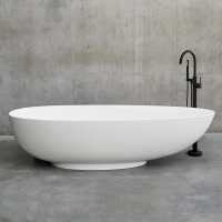 Clearwater Palermo Petite 1524 x 750 Clear Stone Freestanding Bath