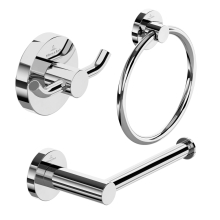 Villeroy & Boch Elements Tender Accessories Bundle in Chrome