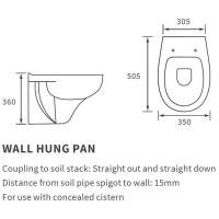 VitrA S20 Rimless Wall Hung Toilet