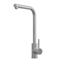 Top-Fix Vito L Neck Polished Chrome Kitchen Mixer Tap