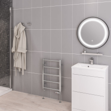 Eastbrook Tuscan 1750 x 600mm White Towel Radiator