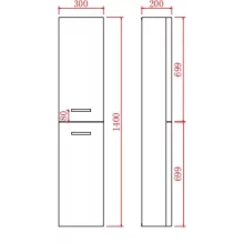 Scudo Waterguard Gloss White Waterproof Furniture Set