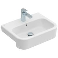 Villeroy & Boch Architectura Semi Recessed Washbasin, 550mm With Overflow
