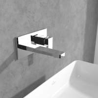 Villeroy & Boch Architectura Wall Mounted Single Lever Basin Mixer Chrome 