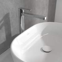 Jaquar Kubix Prime Matt Black Basin Mixer Tap