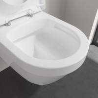 Villeroy & Boch O.novo Compact Washdown Rimless Wall Mounted Toilet