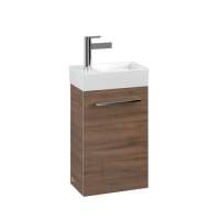 Villeroy & Boch Avento 340 LH Door Cloakroom Vanity Unit With RH Basin - Arizona Oak