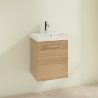 Villeroy & Boch Subway 2.0 440mm Bathroom Vanity Unit 1 Drawer Soft Grey