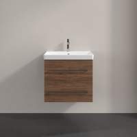 Forest 510mm Wall Hung Unit Inc. Basin - Matt Graphite Grey