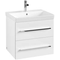 Villeroy & Boch Avento 580 Bathroom Vanity Unit With Basin  Crystal White