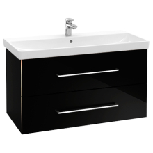 Villeroy & Boch Avento 780 Bathroom Vanity Unit With Basin  Crystal Black