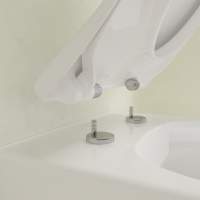 Villeroy & Boch Avento Quick Release Softclose Toilet Seat White Alpin