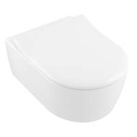 Villeroy & Boch Avento Wall-Mounted Toilet With Slim Seat