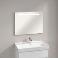 HIB Duplus 80 LED Mirror With Charging Socket, 600 x 800