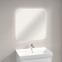 Villeroy & Boch More To See Lite Curved LED Bathroom Mirror 600 x 600mm