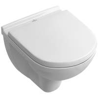 Villeroy & Boch O.novo Compact Washdown Rimless Wall Mounted Toilet