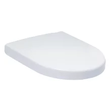 Abacus Simple Compact Wrapover Soft Close Toilet Seat White
