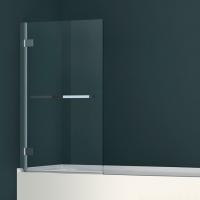 Abacus Hinged Bath Shower Screen 1450mm