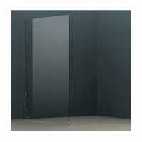 Sommer 760mm Wetroom Glass Panel Silver Profile