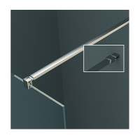Abacus X Series Wetroom Glass Designer Wall Support Arm 1000mm