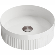 Scudo Fluted Round Countertop Basin