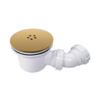 Abacus 90mm Shower Waste - Brushed Brass