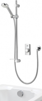 Aqualisa Visage Digital Shower - Adjustable Head Set & Overflow Bath Filler - HP/Combi