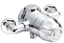 Nuie Sequential Exposed Commercial Thermostatic Shower Valve