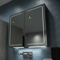 HIB Vapor 80 Illuminated LED Bathroom Cabinet - 800mm