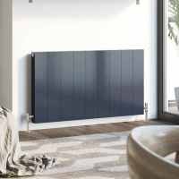 Vela 600 x 610mm Aluminium Designer Radiator Anthracite Matt - DQ Heating