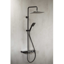 Alliance ASP Dual Head Thermostatic Shower Kit - Rain Head