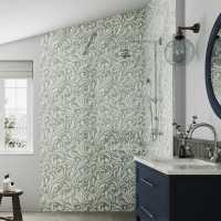 Vertical Tile Teal - Showerwall Acrylic