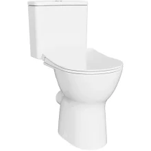 VitrA S20 Round Open Back Comfort Height Close Coupled Toilet