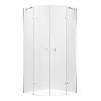 Burlington Traditional Offset Quadrant Shower Enclosure 1000 x 800mm