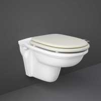 Washington Wall Hung Rimless WC with Soft Close Seat White - RAK Ceramics 