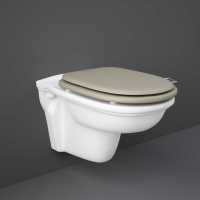 Washington Wall Hung Rimless WC with Soft Close Seat White - RAK Ceramics 