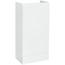 Scudo Waterguard Gloss White Waterproof Cloakroom Vanity Unit