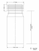 McAlpine 14 Degree Angle MACFIT WC Connector - MAC-7A