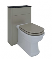 Washington Cappuccino Toilet Unit with Porcelain Top - RAK Ceramics