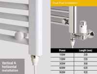 Eastbrook - Type F Radiator Element - 600W - White 