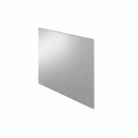 The White Space Gloss White Bathroom Mirror - 800mm