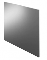 The White Space Gloss White Bathroom Mirror - 450mm