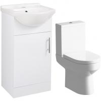 Watervale 450mm Vanity Unit & Close Coupled Toilet