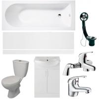 Watervale Full Bathroom Suite with Bath