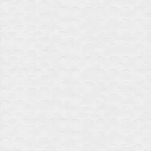 Kinewall White Scalloped Edge Shower Panel 1000 x 2500mm