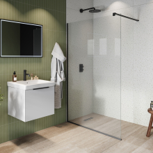 Matt Slate M1 PVC Wetpanel Shower Board  2400 x 1000mm