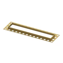 Abacus Elements Brushed Brass Linear 300mm Waste Finishing Trim