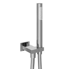Abacus Chrome Handheld Square Shower Kit